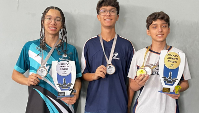 CEFET Araxá conquista título individual e é vice-campeão por equipes no JIFETS 2026
