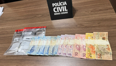 Jovem de 19 anos é preso por tráfico de drogas no bairro Pão de Açúcar em Araxá