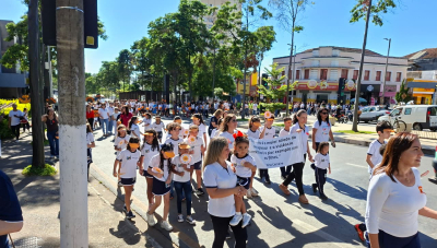 Caminhada do Maio Laranja mobiliza Araxá nesta quarta (6) para combate ao abuso infantojuvenil