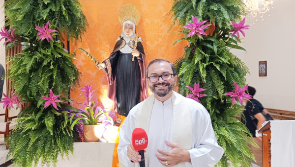 Festa em louvor a Santa Rita de Cássia segue com novena e programação especial em Araxá