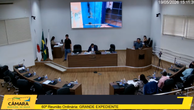 Câmara aprova projetos sobre saúde, turismo, segurança e assistência social em reunião em Araxá