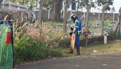 Serviços de limpeza, tapa-buracos e manutenção rural seguem em vários pontos de Araxá nesta sexta-feira (29)