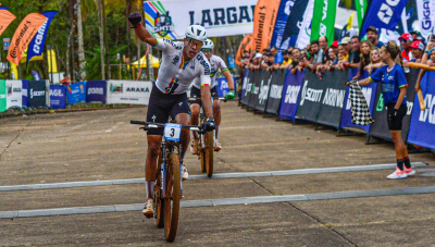 Karen Olimpio e Gustavo Xavier vencem o Short Track na abertura da CiMTB em Araxá