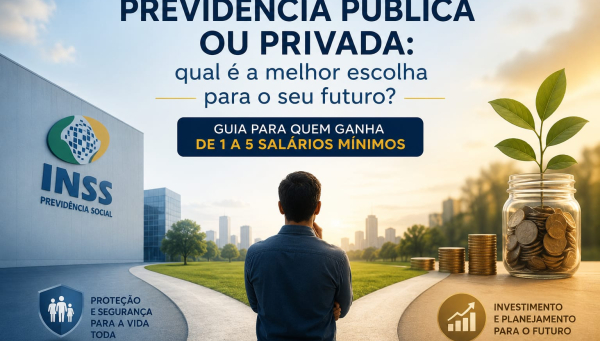 Previdência pública ou privada: Decisão pode impactar décadas de vida na aposentadoria