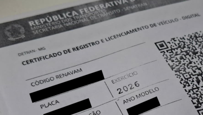 CRLV 2026 passa a ser exigido a partir de setembro em Minas; confira o calendário por final de placa