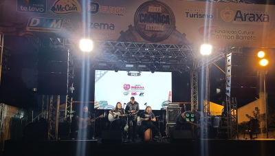 Araxá Cachaça Festival reúne diferentes estilos musicais e amplia a visibilidade dos talentos locais