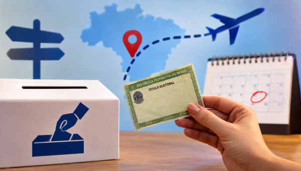 Prazo para solicitar voto em trânsito nas Eleições 2026 termina nesta quinta-feira (20)
