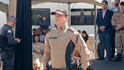 Tenente-coronel Daniel Ladeira assume comando do 37º Batalhão da Polícia Militar em Araxá