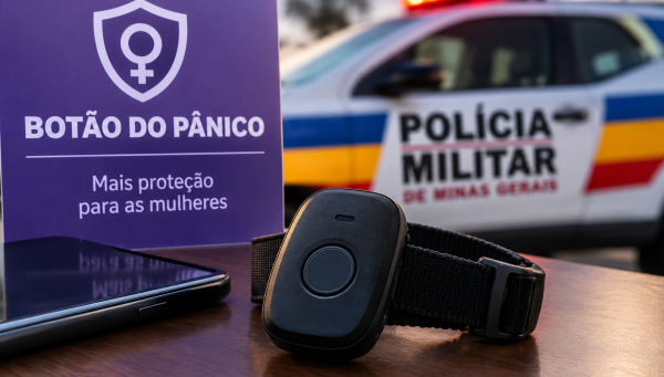 Número de mulheres protegidas pelo botão do pânico dobra em Minas Gerais